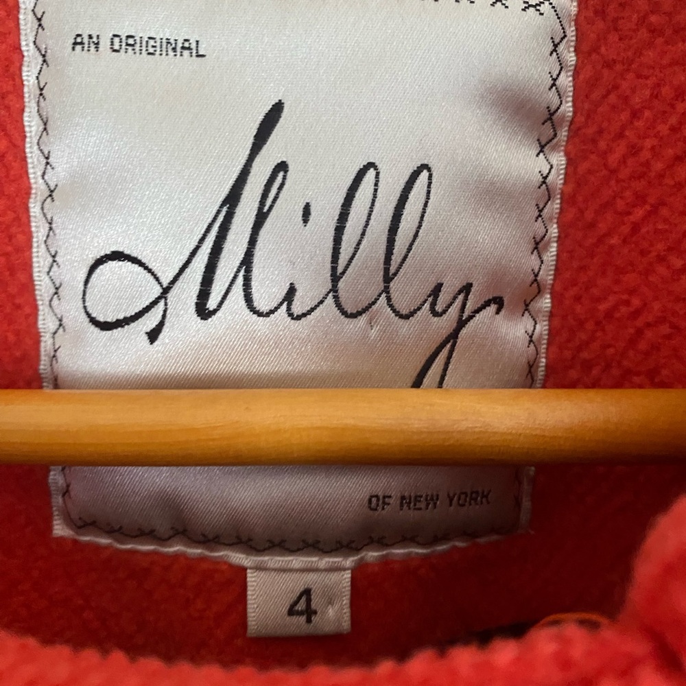 Milly Red Jacket with Gold Buttons - Picture 3 of 11